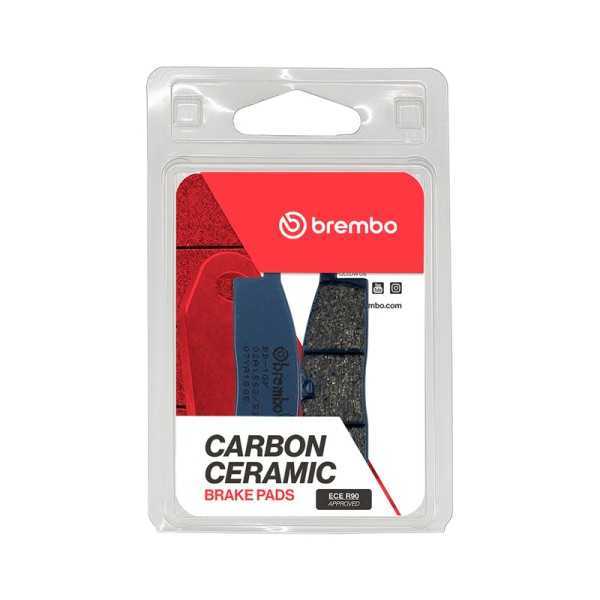 Plaquettes de frein BREMBO route carbone céramique - 07YA1605