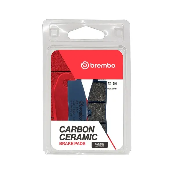 Plaquettes de frein BREMBO route carbone céramique - 07YA1605