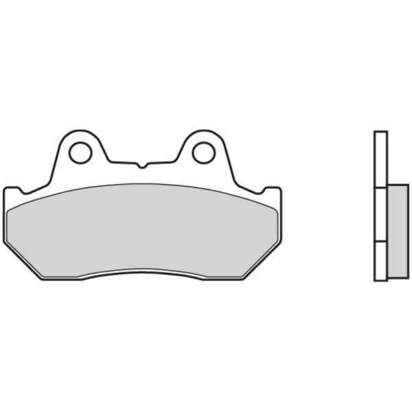 Plaquettes de frein BREMBO Scooter carbone céramique - 07025