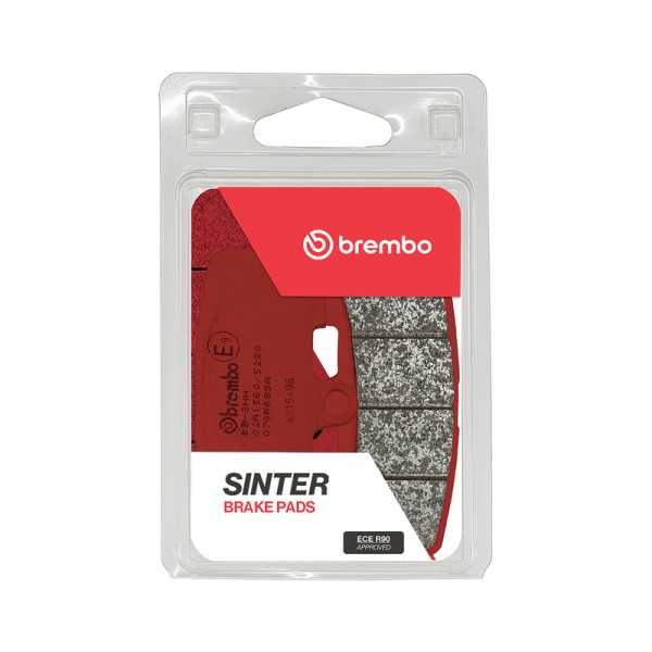 Plaquettes de frein BREMBO route métal fritté - 07GR68SA