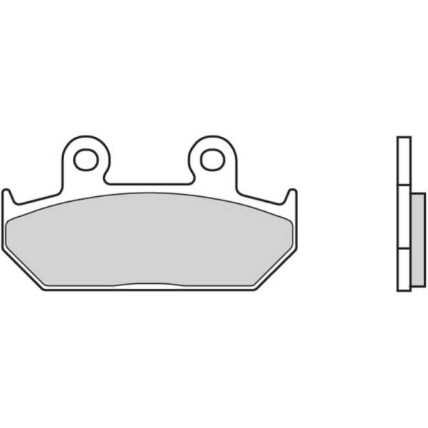Plaquettes de frein BREMBO route carbone céramique - 07HO2307