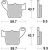 Plaquettes de frein BREMBO Off-Road métal fritté - 07HO48SD