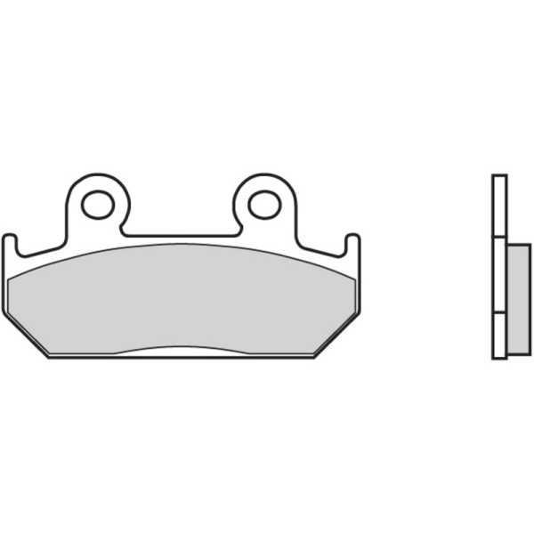Plaquettes de frein BREMBO route carbone céramique - 07HO2107