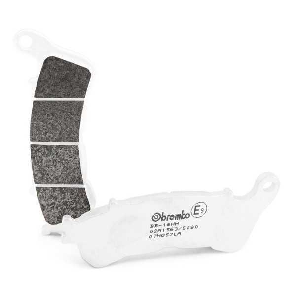 Plaquettes de frein BREMBO route métal fritté - 07HO57LA