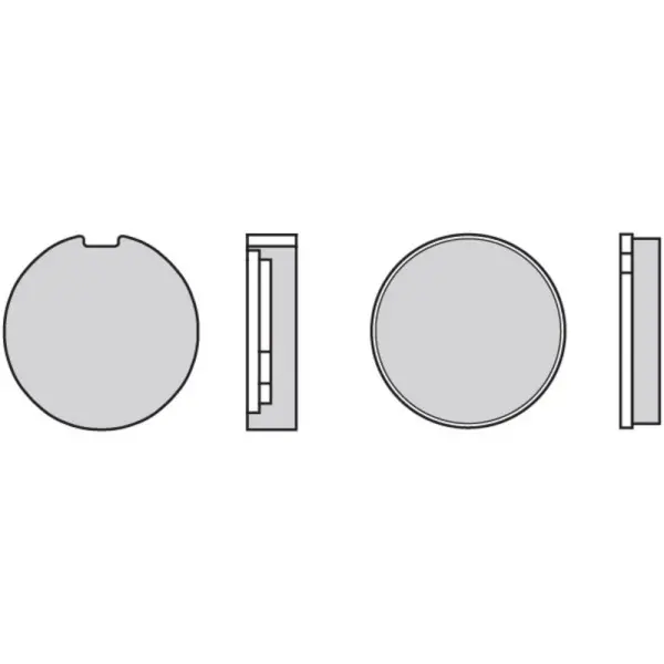 Plaquettes de frein BREMBO route carbone céramique - 07KS0124