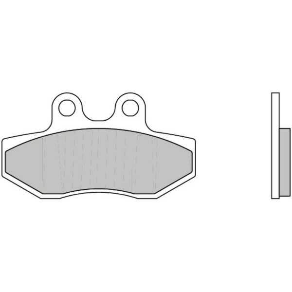 Plaquettes de frein BREMBO Scooter carbone céramique - 07089CC