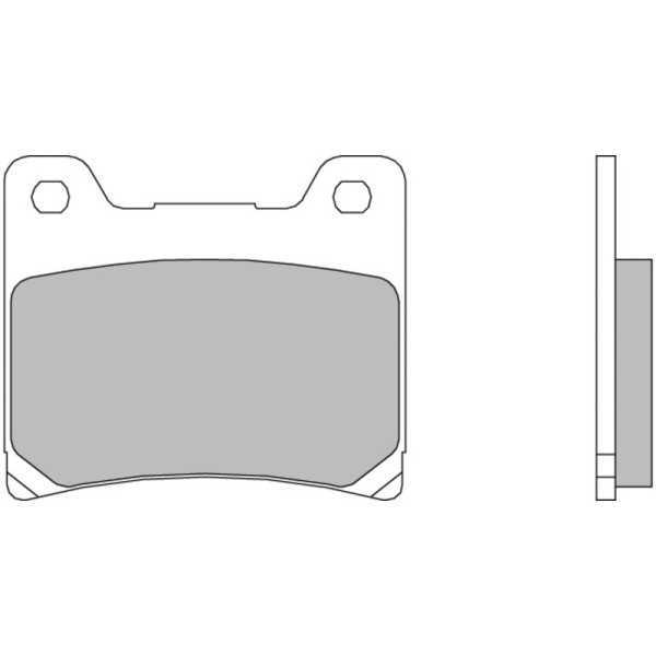 Plaquettes de frein BREMBO route carbone céramique - 07YA1107