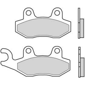 Plaquettes de frein BREMBO Scooter carbone céramique - 07076CC
