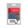 Plaquettes de frein BREMBO route carbone céramique - 07YA0713