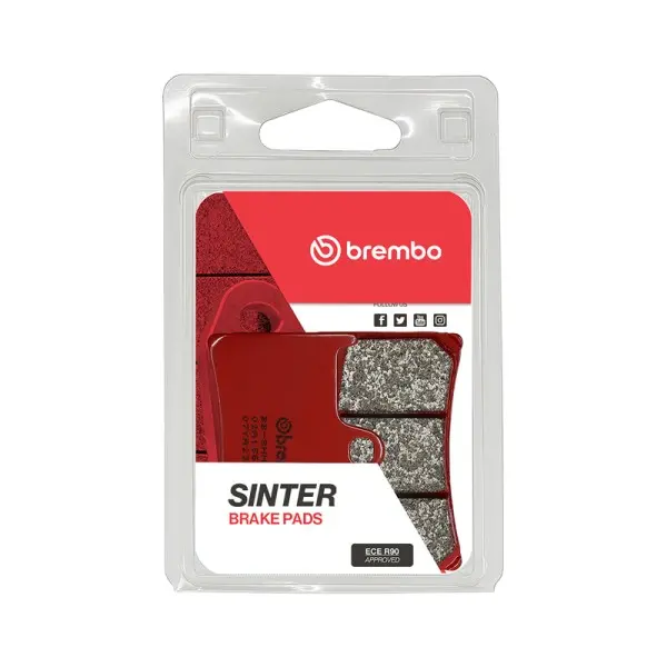 Plaquettes de frein BREMBO route métal fritté - 07YA23SA