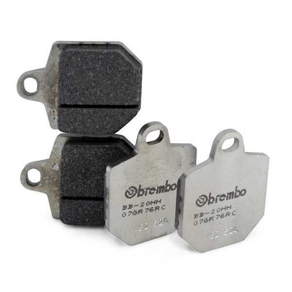 Plaquettes de frein BREMBO carbone céramique - 07GR76RC