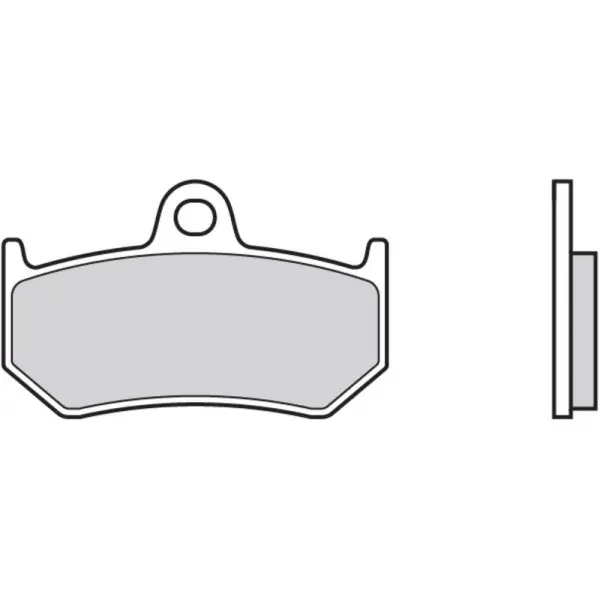 Plaquettes de frein BREMBO route métal fritté - 07GR35SP