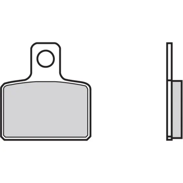 Plaquettes de frein BREMBO route carbone céramique - 07GR4804