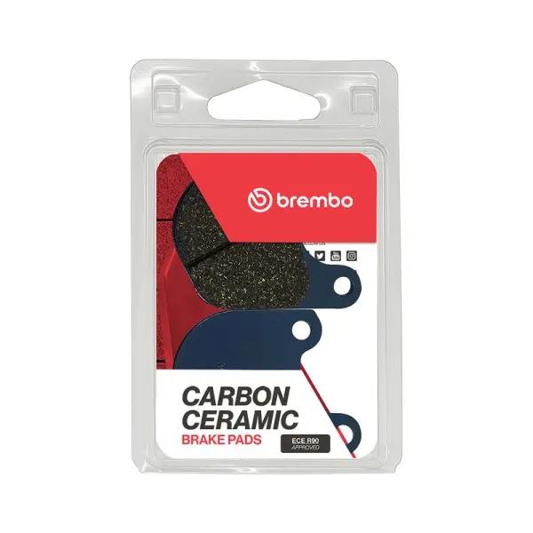 Plaquettes de frein BREMBO route carbone céramique - 07HD0202
