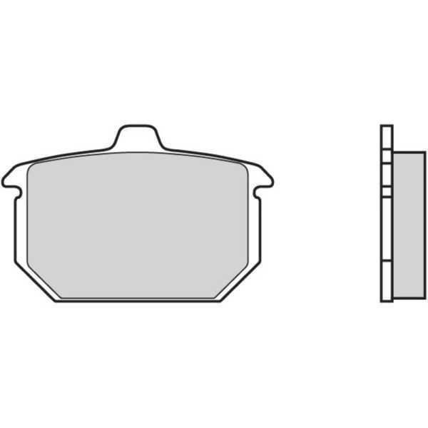 Plaquettes de frein BREMBO route carbone céramique - 07HD0413