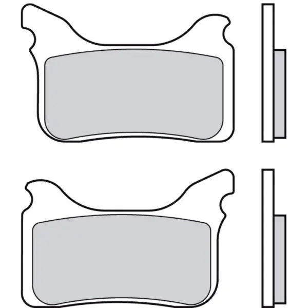 Plaquettes de frein BREMBO Off-Road métal fritté - 07GR75SX