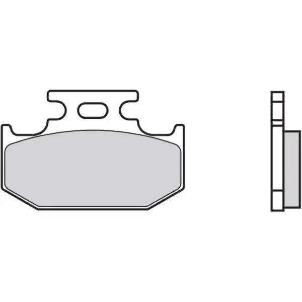 Plaquettes de frein BREMBO Off-Road métal fritté - 07SU18SD