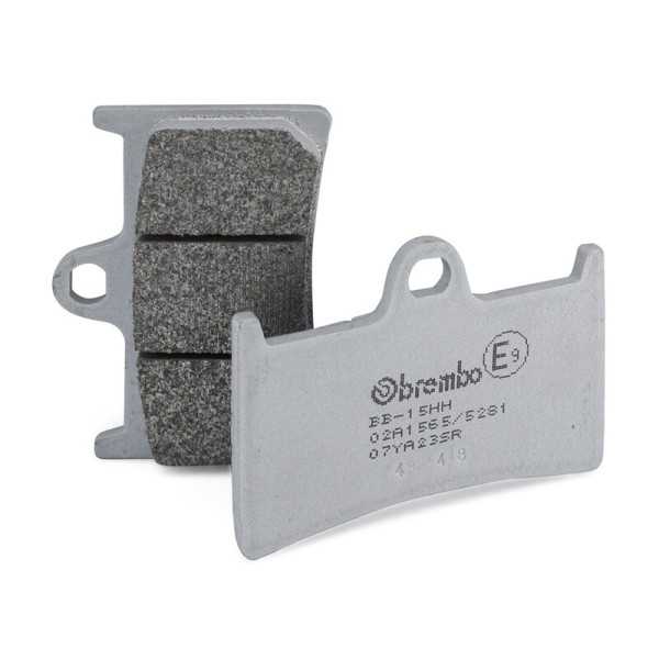 Plaquettes de frein BREMBO type 07YA23 SR métal fritté - sport