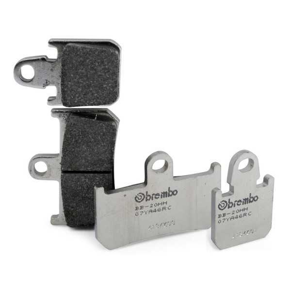Plaquettes de frein BREMBO carbone céramique - 07YA46RC