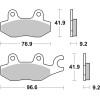 Plaquettes de frein BREMBO route carbone céramique - 07HO4008