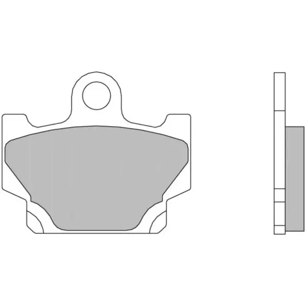 Plaquettes de frein BREMBO route carbone céramique - 07YA1011