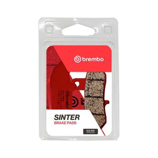 Plaquettes de frein BREMBO route métal fritté - 07SU17SP