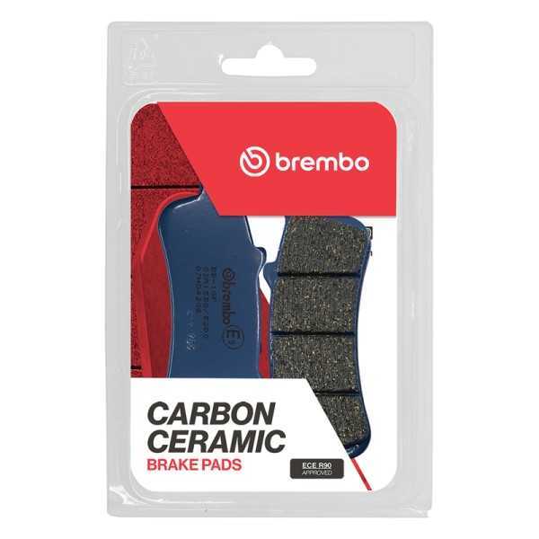 Plaquettes de frein BREMBO route carbone céramique - 07HO4206