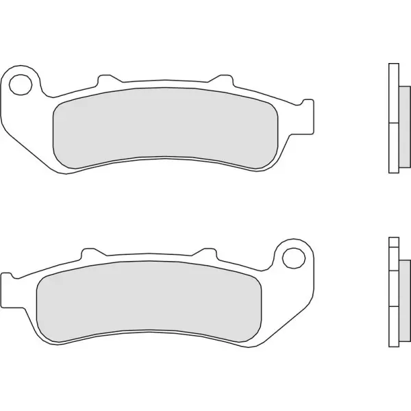 Plaquettes de frein BREMBO route carbone céramique - 07HO3907