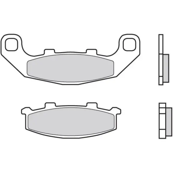 Plaquettes de frein BREMBO route carbone céramique - 07KA1117