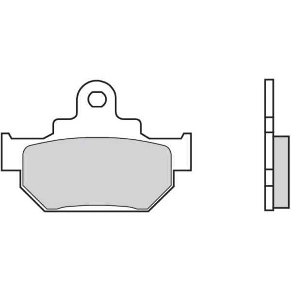 Plaquettes de frein BREMBO route carbone céramique - 07SU0808