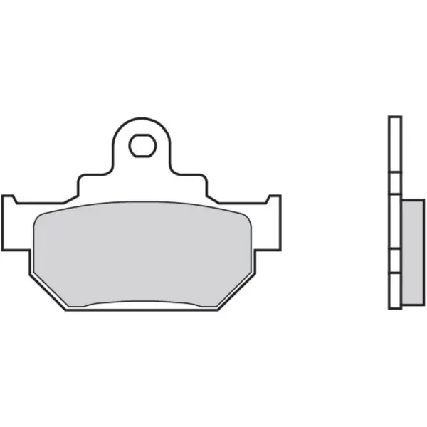 Plaquettes de frein BREMBO route carbone céramique - 07SU0808