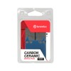 Plaquettes de frein BREMBO route carbone céramique - 07HO0411