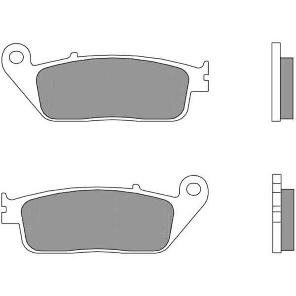 Plaquettes de frein BREMBO Scooter carbone céramique - 07096CC