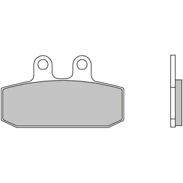 Plaquettes de frein BREMBO route carbone céramique - 07GR13CC