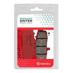 Plaquettes de frein BREMBO route métal fritté - 07KA18SA