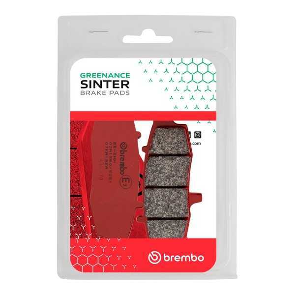 Plaquettes de frein BREMBO route métal fritté - 07KA18SA