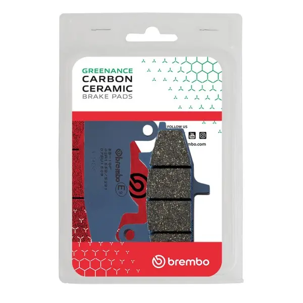 Plaquettes de frein BREMBO route carbone céramique - 07SU1509