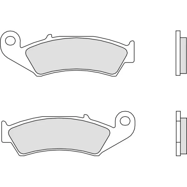 Plaquettes de frein BREMBO route carbone céramique - 07HO2506