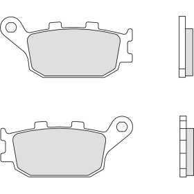 Plaquettes de frein BREMBO route carbone céramique - 07HO3607