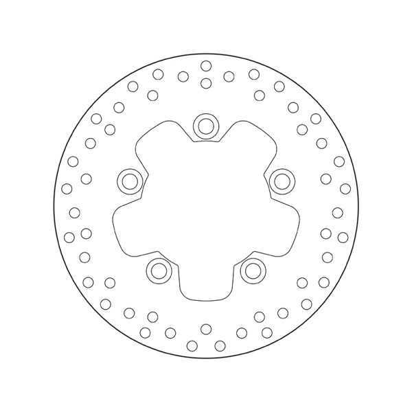 Disque de frein BREMBO Oro fixe - 68B40726