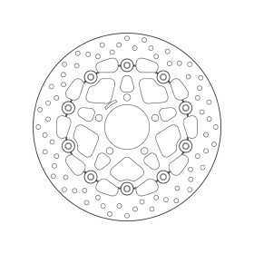 Disque de frein BREMBO Oro flottant - 78B40821