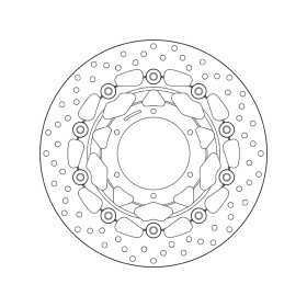 Disque de frein BREMBO Oro flottant - 78B40823