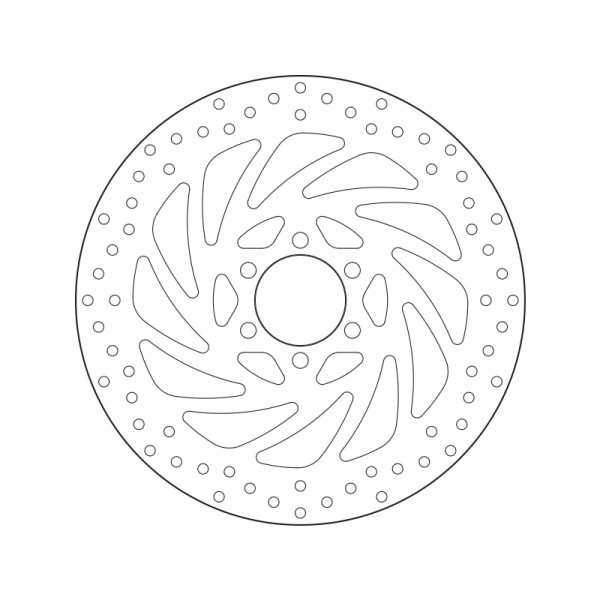 Disque de frein BREMBO Oro fixe - 68B407P5