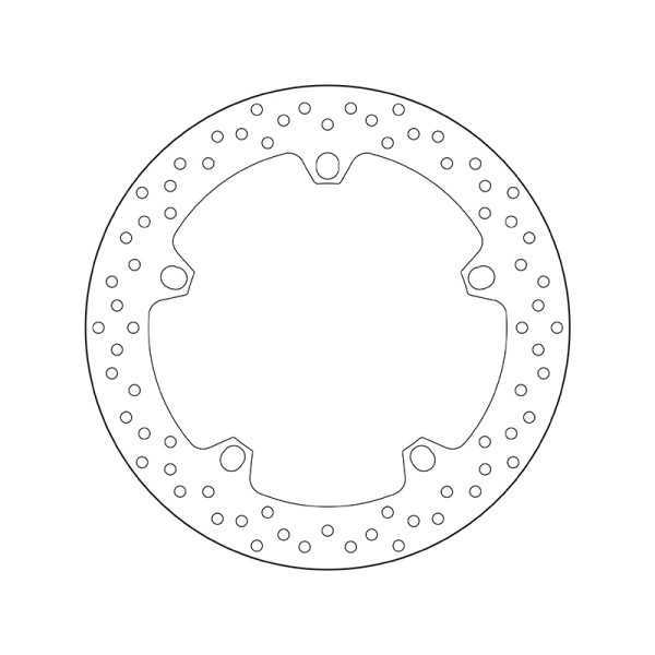 Disque de frein BREMBO Oro fixe - 68B407D6