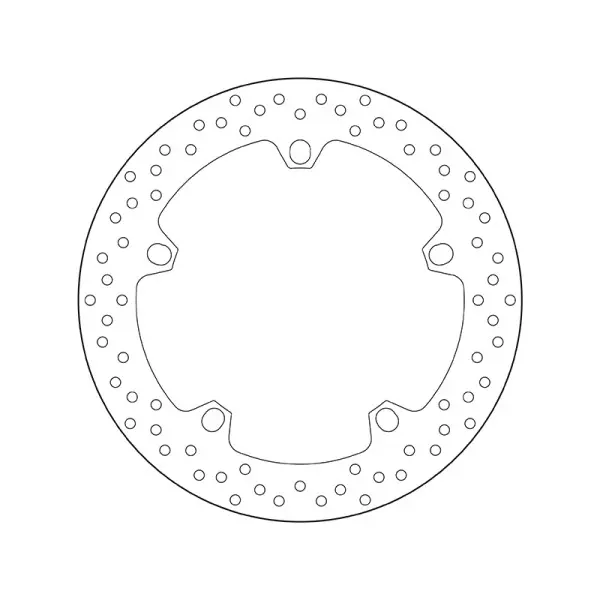 Disque de frein BREMBO Oro fixe - 68B407D6