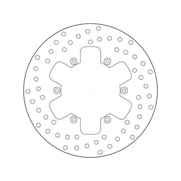 Disque de frein BREMBO Oro fixe - 68B407C1