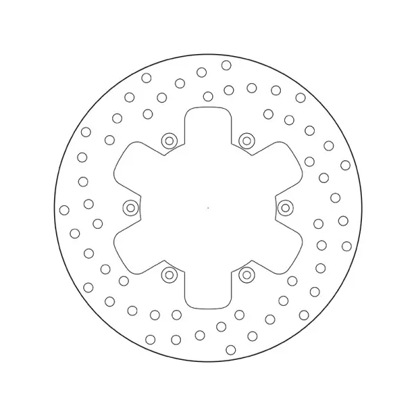 Disque de frein BREMBO Oro fixe - 68B407C1