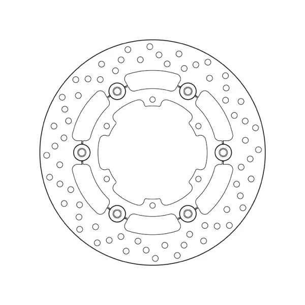 Disque de frein BREMBO Oro flottant - 78B40833
