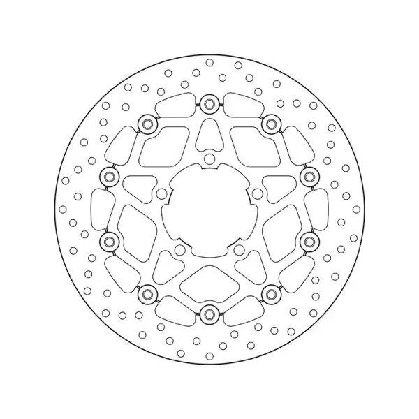 Disque de frein BREMBO Oro flottant - 78B40869