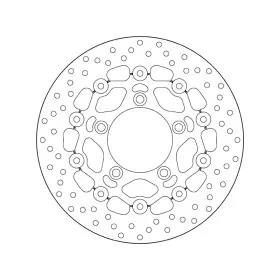 Disque de frein BREMBO Oro semi-flottant - 78B40897